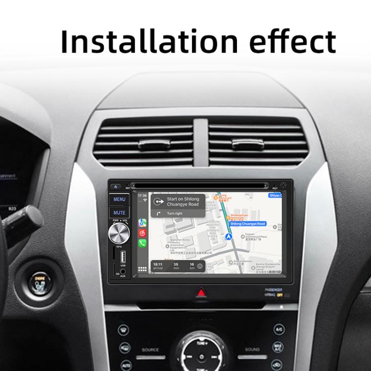 6.2 inch Bluetooth AUX Mobile Phone Interconnection USB Interface Car DVD 6.2 inch Bluetooth AUX Mobile Phone Interconnection USB Interface Car DVD